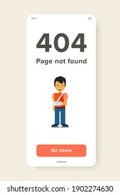 Multicolored vector icon of little boy with broken arm