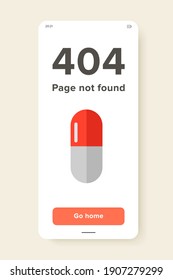 Multicolored vector icon of white and red capsule