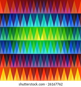 Multicolored vector pattern