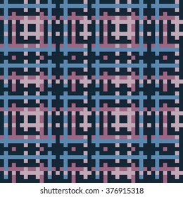 Multicolored vector pattern of lines, abstract geometric background