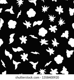 multicolored vector patterns flower theme
