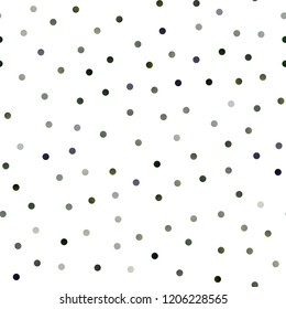 multi-colored vector seamless texture with disks. Abstract illustration with colored bubbles in nature style. Completely new template for your brand book.