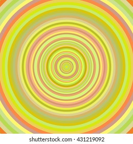 Multicolored vibrant circles pattern. Vector illustration.