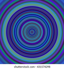 Multicolored vibrant circles pattern. Vector illustration.