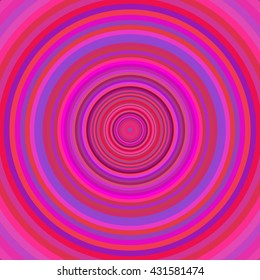 Multicolored vibrant circles pattern. Vector illustration.