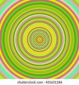 Multicolored vibrant circles pattern. Vector illustration.