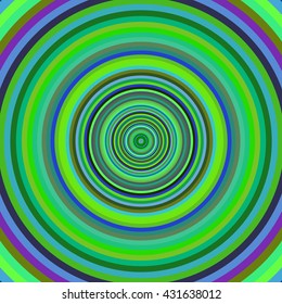 Multicolored vibrant circles pattern. Vector illustration.