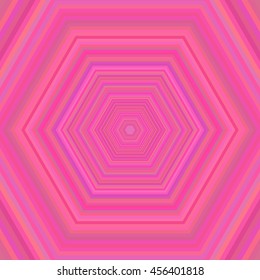 Multicolored vibrant hexagon pattern. Vector illustration.