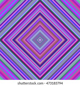 Multicolored vibrant rhombus pattern. Vector illustration.