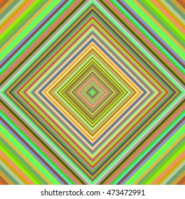 Multicolored vibrant rhombus pattern. Vector illustration.