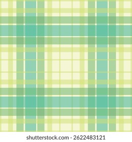 Multicolored vintage autumn plaid pattern - seamless tartan check fabric design for textile, fashion and digital backgrounds