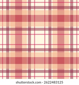 Mehrfarbiges Vintage Herbst-Plaid-Muster - nahtloses Tartan-Check-Stoffdesign für Textil-, Mode- und digitale Hintergründe