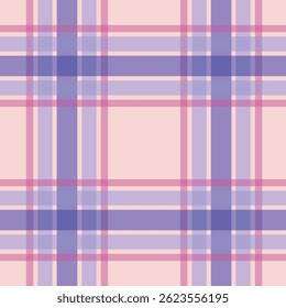 Multicolored vintage autumn plaid pattern - seamless tartan check fabric design for textile, fashion and digital backgrounds 