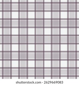 Multicolored vintage autumn plaid pattern - seamless tartan check fabric design for textile, fashion and digital backgrounds