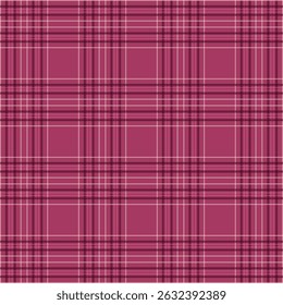 Multicolored vintage autumn plaid pattern - seamless tartan check fabric design for textile, fashion and digital backgrounds