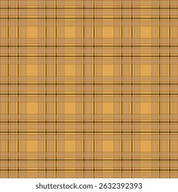 Multicolored vintage autumn plaid pattern - seamless tartan check fabric design for textile, fashion and digital backgrounds