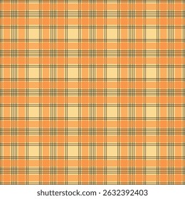 Multicolored vintage autumn plaid pattern - seamless tartan check fabric design for textile, fashion and digital backgrounds