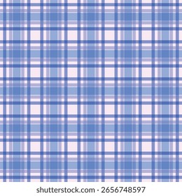 Multicolored vintage autumn plaid pattern - seamless tartan check fabric design for textile, fashion and digital backgrounds