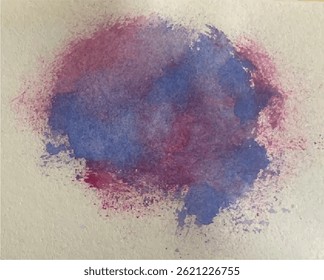 Multicolored watercolor background. Real watercolor texture. Watercolor splashes and dots texture. Artistic hand drawn background.
