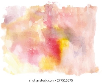Multi-colored watercolour texture background, scalable vector graphic
