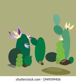 Mehrfarbige Wildblumen für den Designbereich