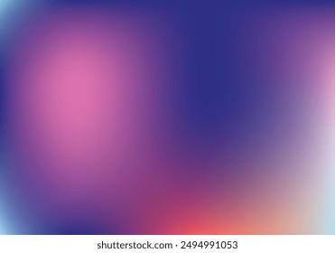 Multicolors mesh gradient abstract colorful blue color with orange pink tone background
