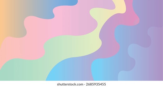 Diseño de fondo abstracto multicolor y arte