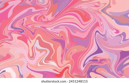 Multicolour colourful background in acrylic pouring.