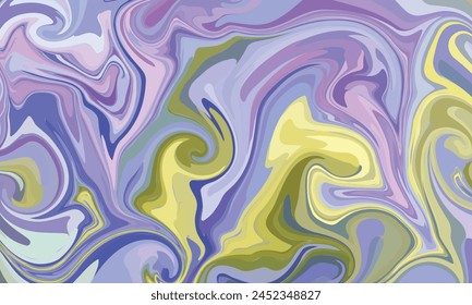 Multicolour colourful background in acrylic pouring