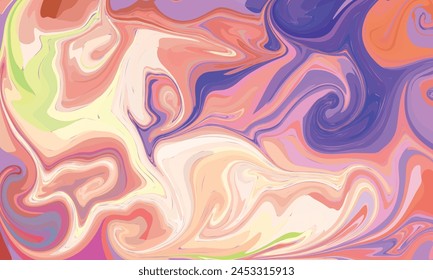 Mehrfarbiger bunter Hintergrund im Acrylguss