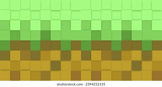 Fondo de mosaico de cuadrados multicolores. Resumen de arte vectorial.