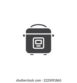 Icono Multicooker Ilustración vectorial Eps10