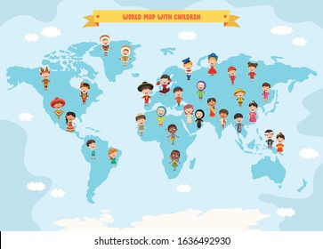 Multicultural Characters Of The World