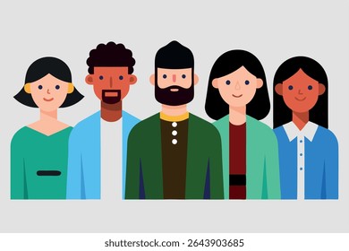 Grupo multicultural de colegas de negocios