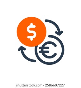 Multi-Currency for Enterprise Resource Planning Icon