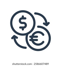 Multi-Currency for Enterprise Resource Planning Icon