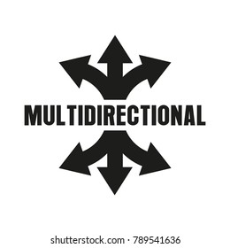 Multidirectional logo icon