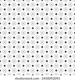 Multi-dot line and cube geometric seamless repeated pattern vector design for any kind of fabric Cloth or any Texture