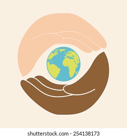 multiethnic community design, vector illustration eps10 graphic 