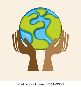 multiethnic community design, vector illustration eps10 graphic 