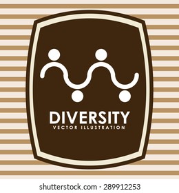 multiethnic diversity design, vector illustration eps10 graphic 
