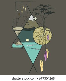
Multifaceted life, the philosophy of nature and time in geometry
