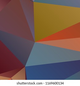 Multi-faceted polygon background with triangle shapes in multiple colors. For layouts of existing artwork or can be resized to fit a document for cover pages with room to include text along edges.
