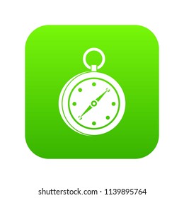Multifunction knife icon digital green for any design isolated on white vector illustration
