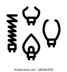 multifunctional drain cleaning claw icon vector. multifunctional drain cleaning claw sign. isolated contour symbol illustration