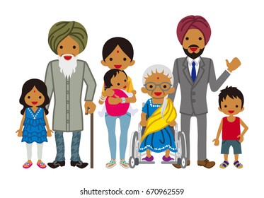 Multi-Generation family -Indian