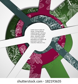 multilayer abstract background