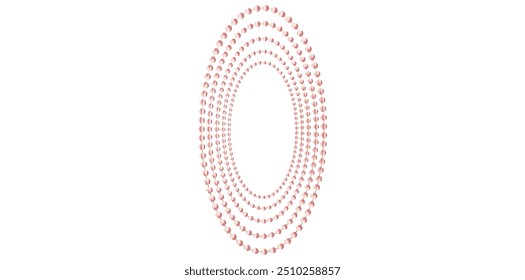 Multilayer Decorative Frame Design Element Vector Illustration.