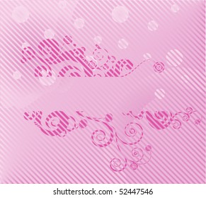 Multilayer pink grunge background