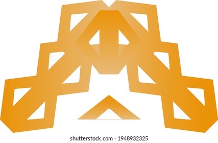 multilevel design with two holes